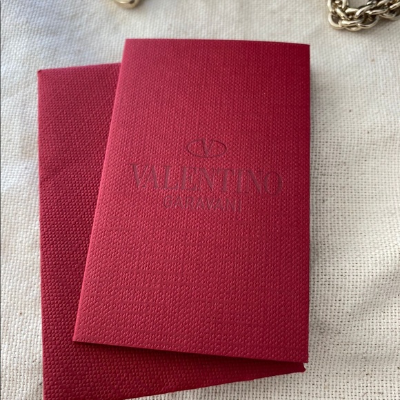 VALENTINO Rockstud Matelassé Denim crossbody Bag - Picture 6 of 6